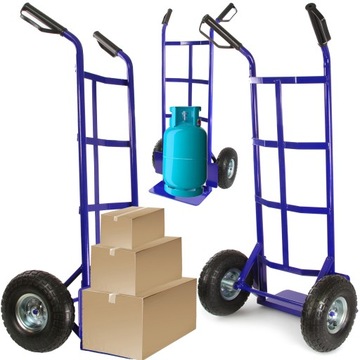 WÓZEK TRANSPORTOWY MAGAZYNOWY MŁYNARKA 250KG MOCNY Z PLATFORMĄ ZWROTNY
