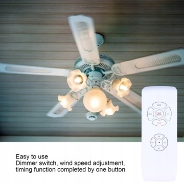 РАДИОВЫКЛЮЧАТЕЛЬ ДИСТАНЦИОННОГО УПРАВЛЕНИЯ 85-265 В ДЛЯ ВЕНТИЛЯТОРНОЙ ЛАМПЫ