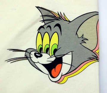 Spodnie dresowe damskie młodzieżowe Tom and Jerry r. S kieszenie dres Kot
