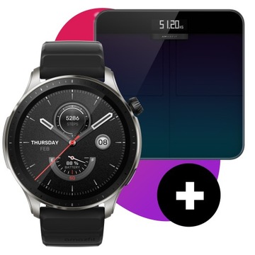 Smartwatch Amazfit GTR 4 czarny