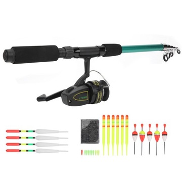 Портативная рыболовная катушка с полным набором рыболовных катушек