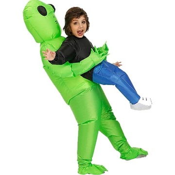 PRZEBRANIE DMUCHANE KOSTIUM STRÓJ ALIEN KOSMITA