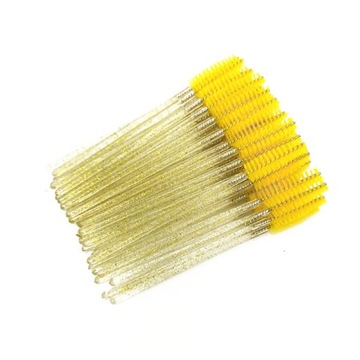 Кисть для бровей и ресниц Spiral Glitter 50 шт.