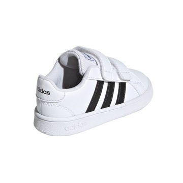 26 БЕЛЫЕ КРОССОВКИ ADIDAS EF0118 НА ЛИПУЧКЕ ДЛЯ ДЕТЕЙ