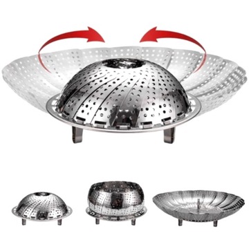 СТАЛЬНАЯ ПРОПАРИВАЮЩАЯ ВСТАВКА, СЕТЧАТАЯ КОРЗИНА