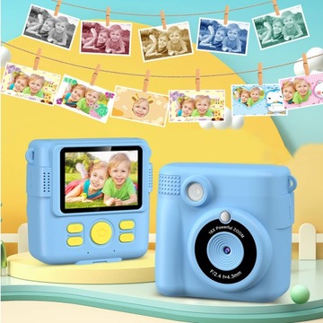 МГНОВЕННАЯ КАМЕРА POLAROID ДЛЯ ДЕТЕЙ ПРИНТЕР В ПОДАРОК