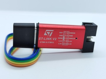 Программатор ST-Link V2 для STM8 и STM32