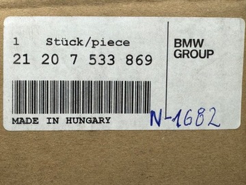 BMW E53 E60 E83 KOLO DVOUHMOTNÉ SETRVAČNÍK 3.0D ORIGINÁLNÍ 7533869