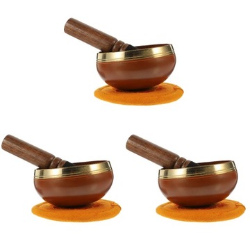 Yoga Decor Hand Gong Bowl Tybetańska modlitwa