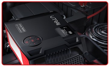 ПУСКОВОЕ УСТРОЙСТВО ЗАПУСК ДЛЯ АВТОМОБИЛЯ JUMP STARTER POWERBANK 4IN1