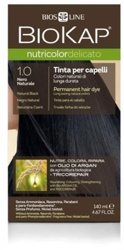 BioKap Nutricolor Delicato 1.0 Naturalna Czerń