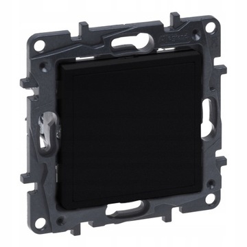 Крышка рамы Legrand Niloe Step черного цвета