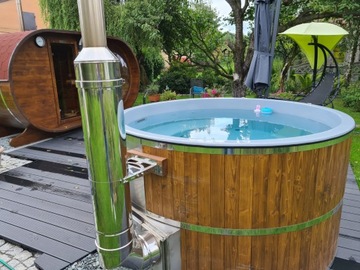 Balia ogrodowa , BW-23P Hot tub, Gorąca beczka .