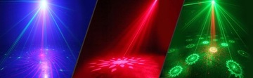 Огни для вечеринок DJ Дискотека Огни сцены Различные проектор