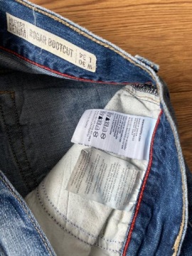 TOMMY HILFIGER ROGAR BOOTCUT SPODNIE JEANS 30/34