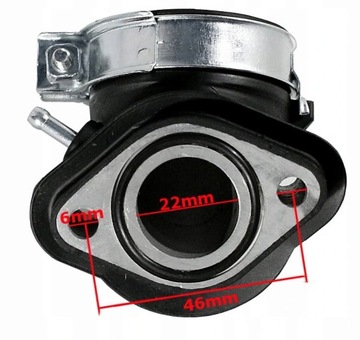 ВПУСКНАЯ ТРУБА КАРБЮРАТОРА Quad Boxer CVT 150/200cc ATV