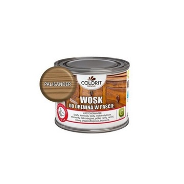 Colorit Wosk do drewna w paście 0,5L PALISANDER naturalne woski pszczele
