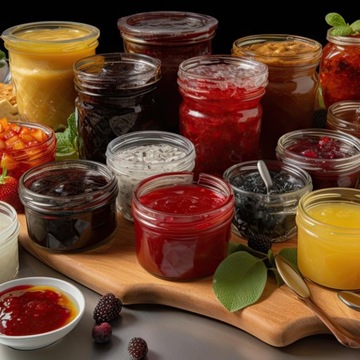 Наклейки СДЕЛАЙТЕ СОБСТВЕННОЕ домашнее варенье, соки, джемы, компоты, варенье, 48 шт.