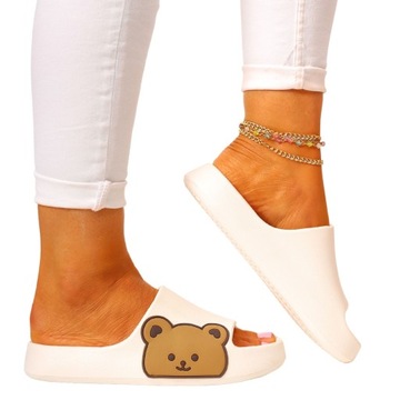 KLAPKI DAMSKIE KAPCIE LEKKIE MIĘKKIE KOLOROWE