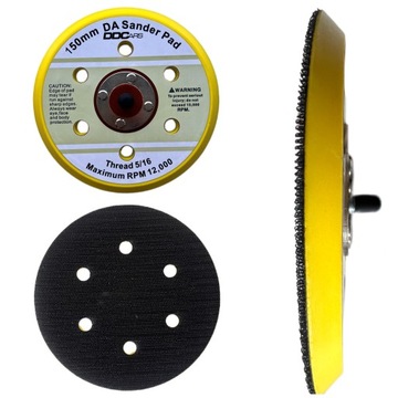 TALERZ DYSK do szlifierki mimośrodowej RZEP 150mm