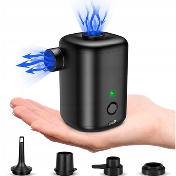 ELEKTRYCZNA POMPKA DO MATERACA PONTONU AKUMULATOROWA KOMPRESOR MATERAC