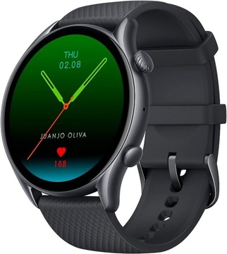 Smartwatch Amazfit GTR 3 Pro czarny uszkodzony OPIS