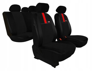 POKROWCE SKÓRZANE do Peugeot Partner Bipper