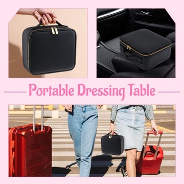 Дорожная косметичка с зеркальцем