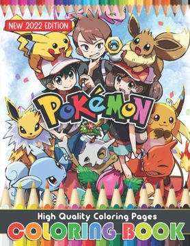 Kolorowanka POKEMON nowość