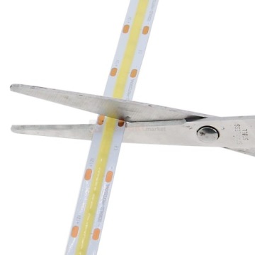 Лента светодиодная БЕСТОЧЕЧНАЯ 24В COB 2640 ТЕПЛЫЙ БЕЛЫЙ 1м