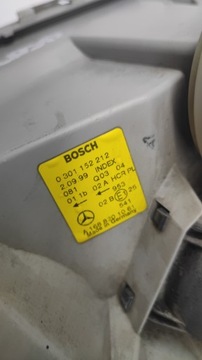 ФОНАРЬ ПЕРЕДНИЙ ПРАВЫЙ MERCEDES W168 A1688201061