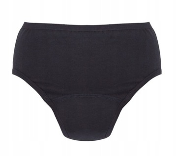 НАБОР 2 менструальных трусика Masmi M 100 WASHES черный 100% хлопок ЭКО