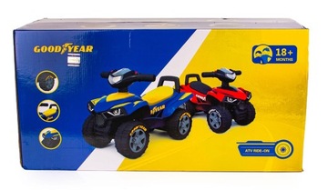 RIDE ON RIDER QUAD GOODYEAR RIDE ON АВТОМОБИЛЬНЫЙ СИГНАЛ ЗВУКИ СВЕТ ЛИЦЕНЗИЯ