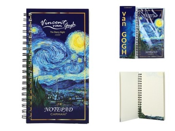 Notatnik - V. van Gogh, Gwiaździsta Noc (CARMANI)