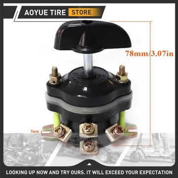 Передний/задний переключатель для электрического квадроцикла 500 Вт 800 Вт 1000 Вт