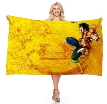 RĘCZNIK PLAŻOWY Z ANIME ONE PIECE 70x140cm