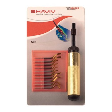 Gratnik Gradownik Ripper Shaviv Burrs 10 кусочков различных оловянных лопастей