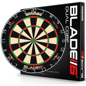 WINMAU BLADE 6 DUAL CORE tarcza sizalowa tablica DART rzutki lotki