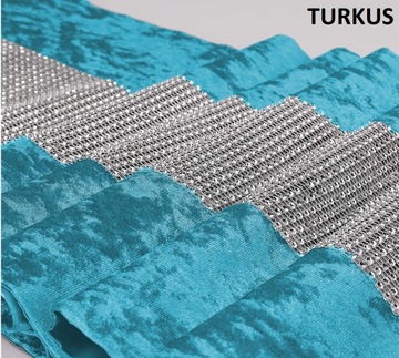 ТОЛСТЫЙ ПРОТЕКТОР С ЦИРКОНИЙНЫМ БАРХАТОМ 40х120 БАРХАТНЫЙ ВЕЛЮР