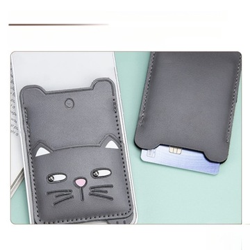 КОШЕЛЕК ДЛЯ КАРТ KLEVERCASE МОДНЫЕ НАКЛЕЙКИ
