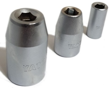 YATO - ADAPTER DO BITÓW PRZEJŚCIÓWKA ZESTAW ADAPTERÓW 1/2'' 1/4'' 3/8''
