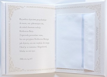 Pamiątka Chrztu Świętego od Babci
