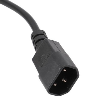 IEC320 C14 штекер - удлинительный кабель переключателя C13 VQ