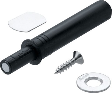 TIP-ON do drzwi, wersja krótka z magnesem czarny