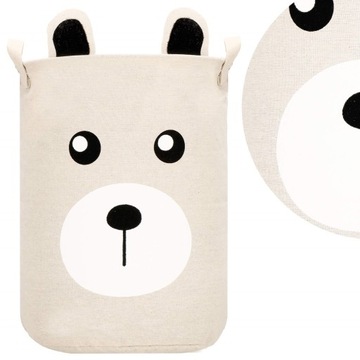 POJEMNIK KOSZ NA ZABAWKI PRANIE POJEMNY WOREK DUŻY