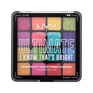 NYX Ultimate Shadow Palette I Know That’s Bright палетка теней для век