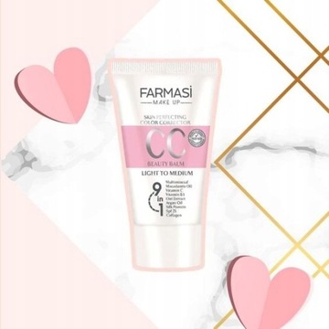 Farmasi Color Control легкий и средний СС-крем 02 SPF 21-30 50 мл
