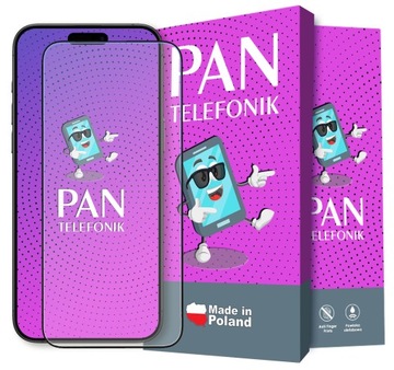 PANCERNE SZKŁO HARTOWANE 5D NA TELEFON CAŁY EKRAN DO IPHONE 15 PRO MAX