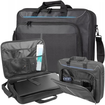 TORBA NA LAPTOPA 17 CALI i 17.3 PASEK NA RAMIĘ MIEJSCE NA ZASILACZ i MYSZ