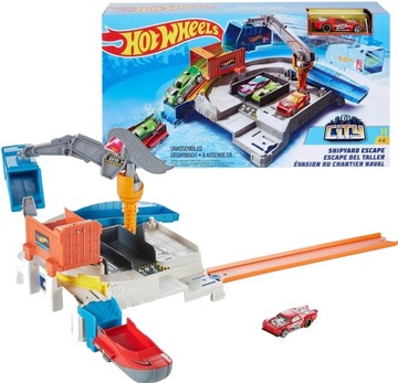 НАБОР MATTEL HOT WHEELS PORT ESCAPE